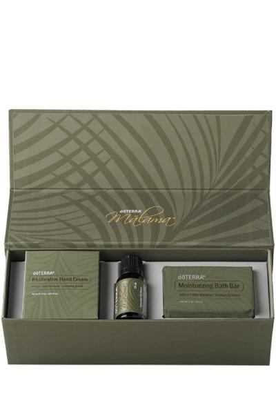 dōTERRA Mālama™ Collection  Nurturing Blend 15 mL, dōTERRA Mālama™ Moisturizing Bath Bar, dōTERRA Mālama™   Restorative Hand Cream